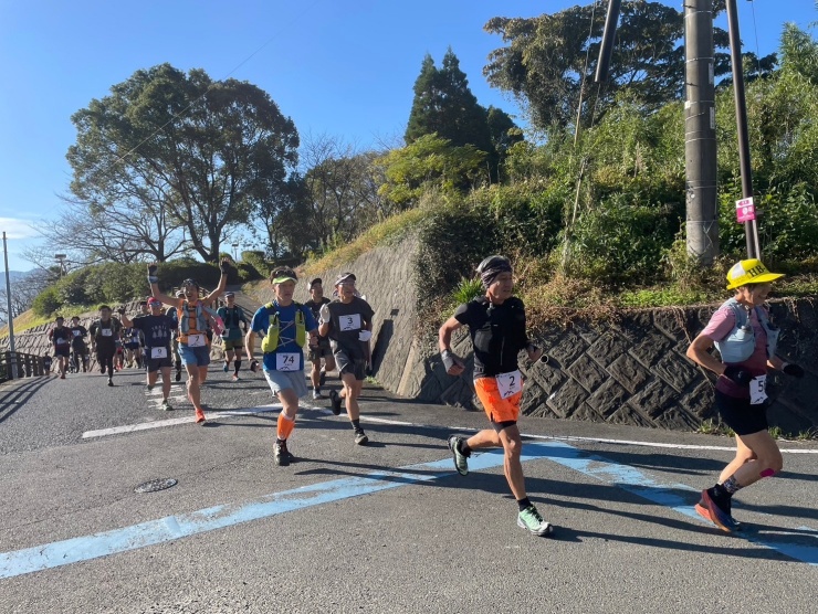 玉東町役場をスタートして木葉山へ