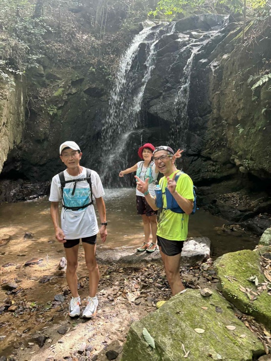 鮎返りの滝（ドボンポイント）