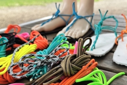 ワラーチとパラコード