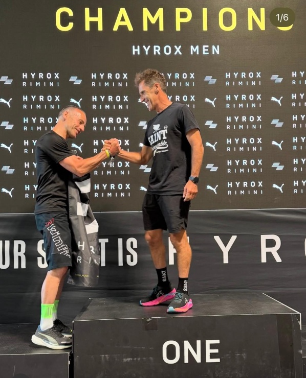 圧倒的なランニングの速さでマイクコーチも年代別優勝