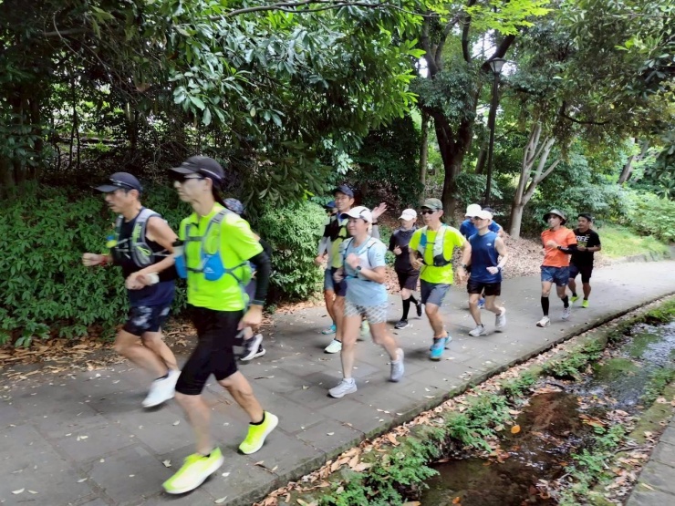 ランニング風景