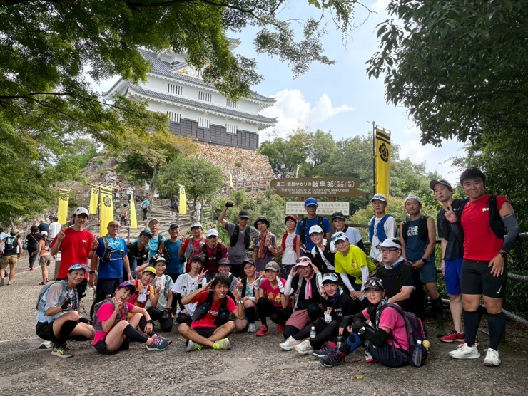 8/24 金華山トレイルランの様子