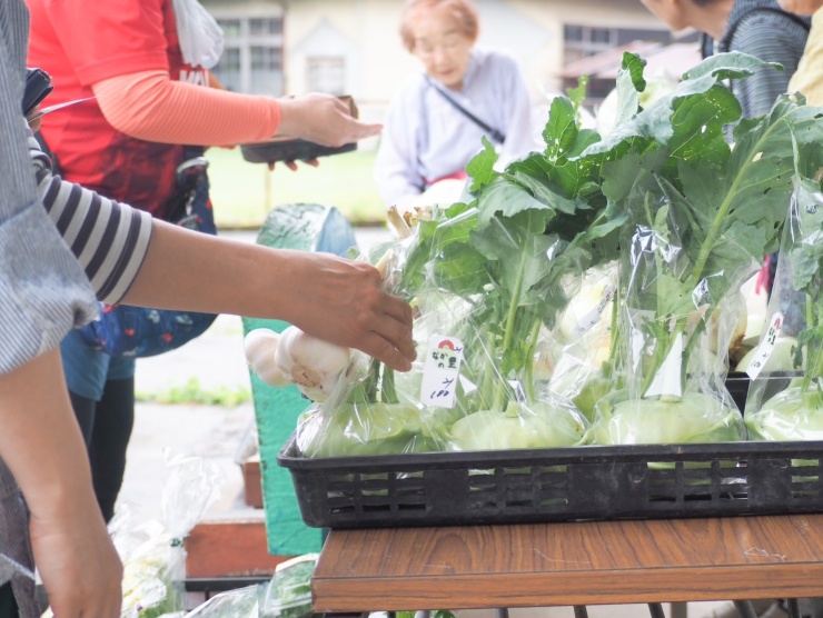 マルシェの野菜