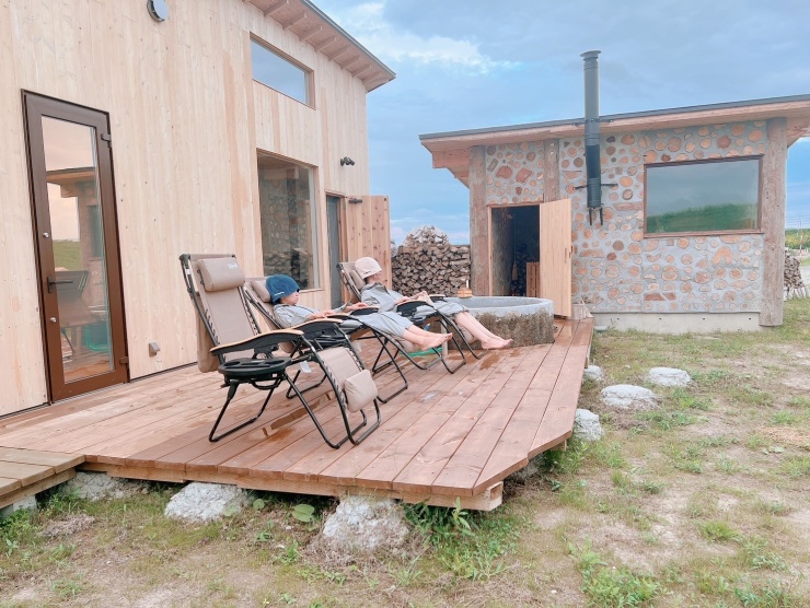 ととのいチェアーで整い中