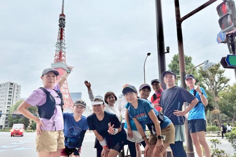ランステ®公認：きゃんべるのEnjoy街ラン 10月「MINATOシティM試走」15キロ ＊キロ7超