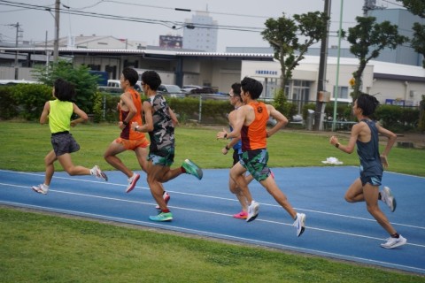 夏の走り込み(約18km走) ＊スタート時間5:15