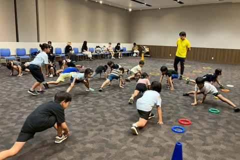 1月28日(水) スプリントドリル体験会（小学生低学年対象)＠アシックス里山スタジアム
