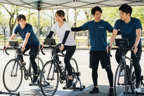 初めてのスポーツバイク教室  in 東京ベイバイシクル2025