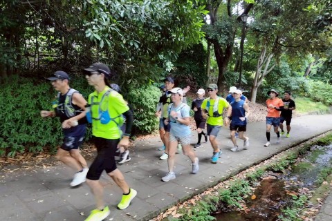 都筑緑道距離走12km～最大39km！適度な不整地でタフな脚をつくろう！