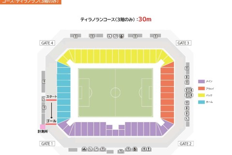 【ティラノラン】2025スタジアムたまRUN@パナソニックスタジアム吹田