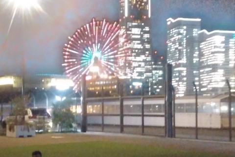 横浜みなとみらい　スピード練習　ランニング