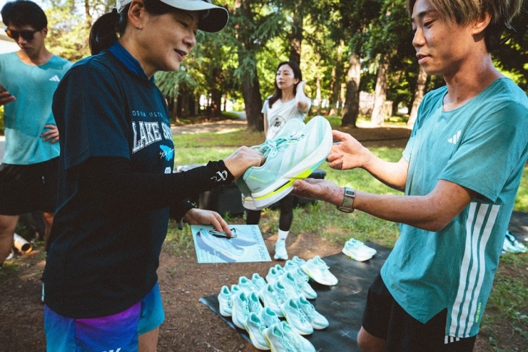 シューズ試し履き