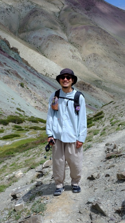 woolen ストライプシャツ