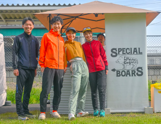 スタート会場出店ブース