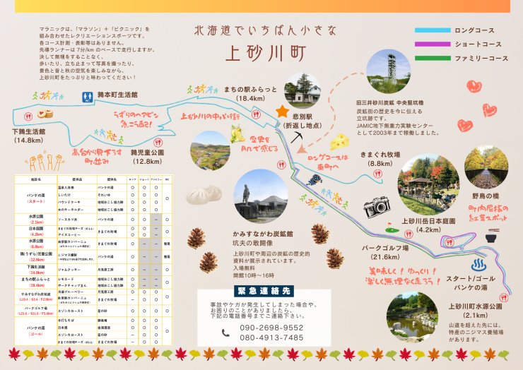 第3回かみすながわぐるっと紅葉マラニック