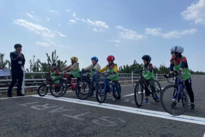 なとりスーパーキッズ育成プロジェクト　NATORI CUP 自転車競技体験会