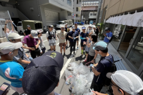 Shokz Plogging event 第2回　~Meet Shokz in 台場~