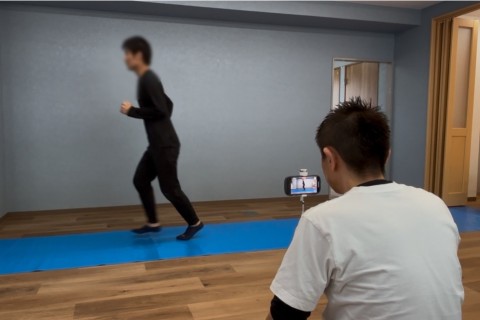 ランニングフォームの分析