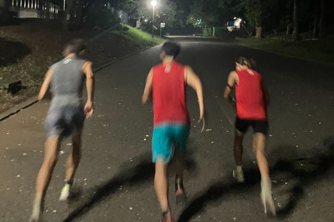 【YUMI練】平塚総合公園外周　1000m T.T ＋LT60秒×6本