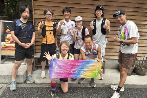 丹沢ミキティスタンプラリー！丹沢山系走ってミキテぃ手拭いゲットだぜ！