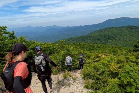 泉ヶ岳トレイルランニング　セッション