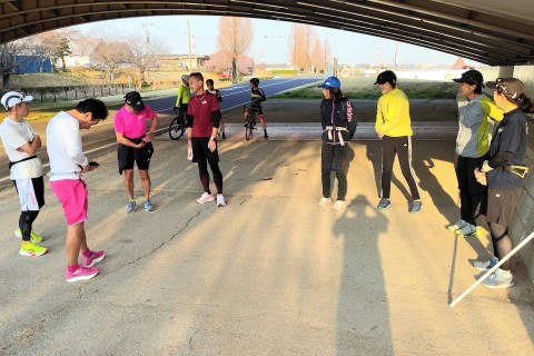 ９月定期練習会　～　早朝ラン　～