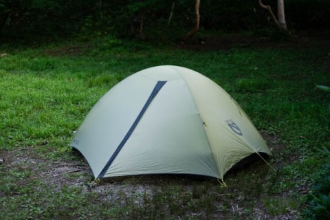 NEMOを使って初めてのテント泊体験