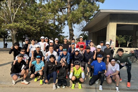 福岡マラソンに向けて！力試し30km走