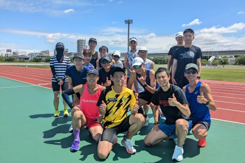 【ヨコーチ練！インターバル祭り】@舎人公園陸上競技場