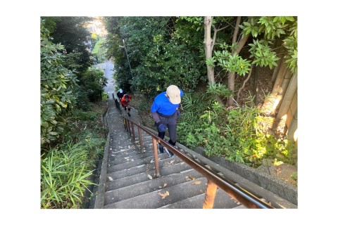 松戸矢切10+10+10(階段&坂トレ)