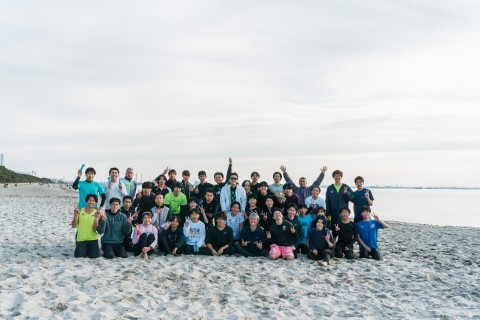 BTP年末走り込み練習会！砂浜！！！