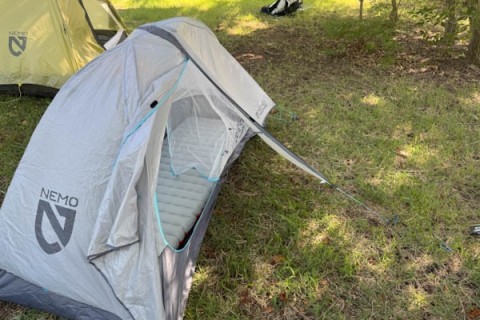 NEMOを使って初めてのテント泊体験