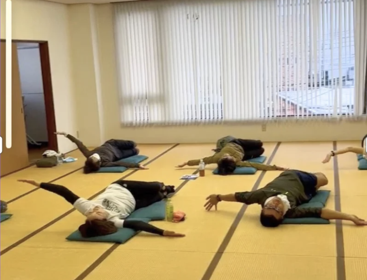 金沢での室内レッスン風景