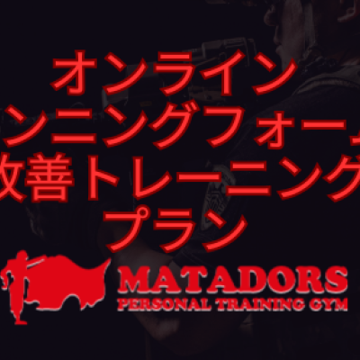 【オンラインランニングフォーム改善プラン】