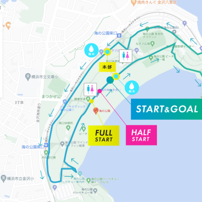 【スポーツメイトラン】202601-海の公園コース　1周3km