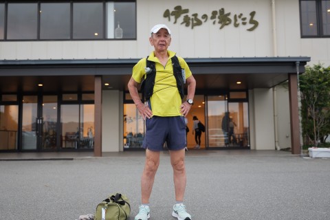御年75歳！見事完走！