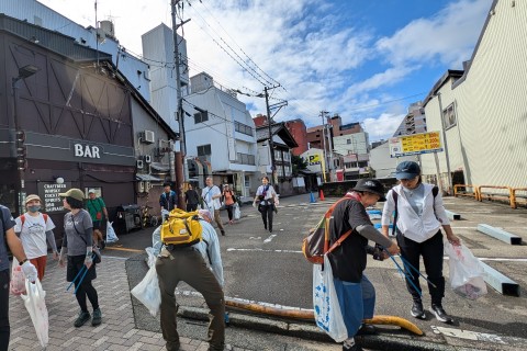 海ごみゼロ大作戦！海洋生物お絵かきプロギング