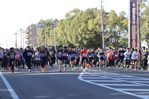 第61回越谷市元旦マラソン大会