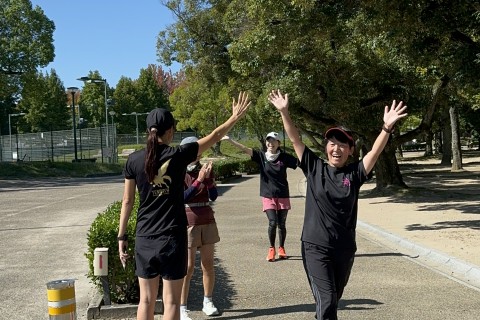 【てんまやRUN】オリンピアン重友梨佐さんのマラソン練習会