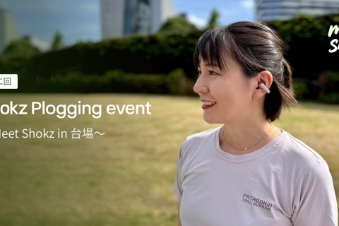 Shokz Plogging event 第2回　~Meet Shokz in 台場~