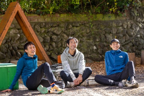 ODO(大瀬和文・土井陵・小原将寿）のトレイルランニング&トークイベント in 生駒（奈良県）