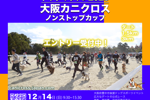 豊中市後援ドッグマラソン 2025大阪カニクロス