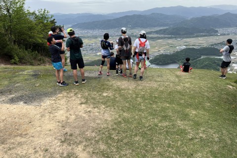 牛松山スカイレース試走会（前半コース）