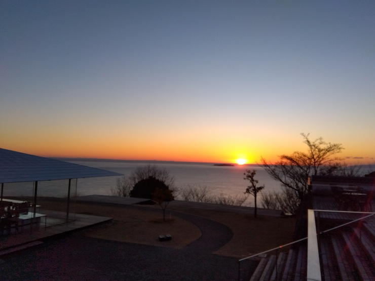 COEDA HOUSEからの初日の出（2025年）