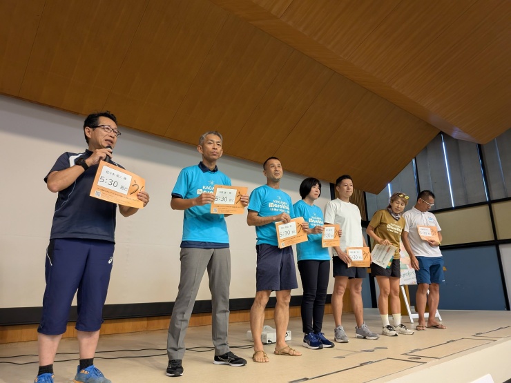 当日参加予定のレースサポーター達です。