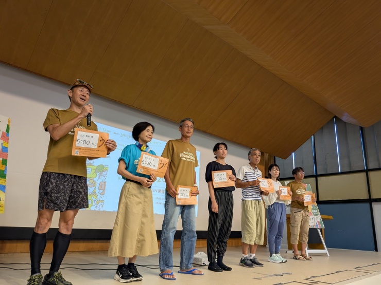 当日参加予定のレースサポーター達です。