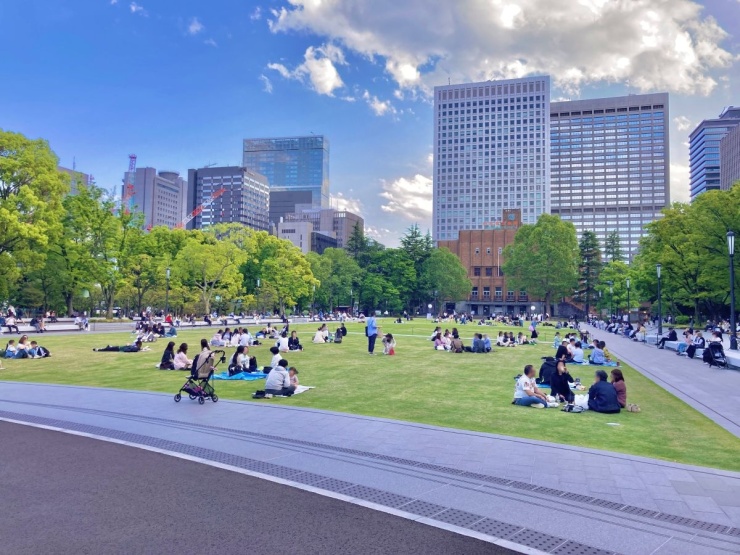 日比谷公園芝庭広場