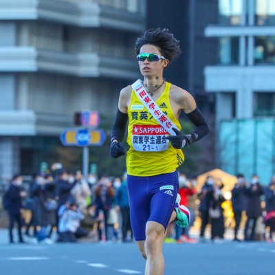 新田颯『元旦山鹿市ランニング教室』