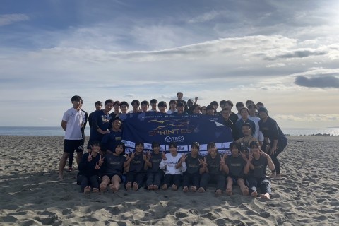 SPRINTEST年末砂浜練習会