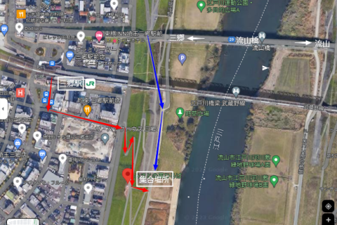 第１１回江戸川土手１０Ｋｍ、３０Ｋｍペース走（参加費無料）参加者募集